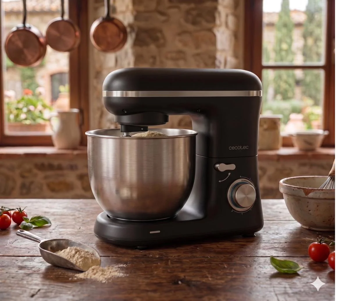 Cecotec Twist & Fusion 4000, amasadora analizada para masa de pizza