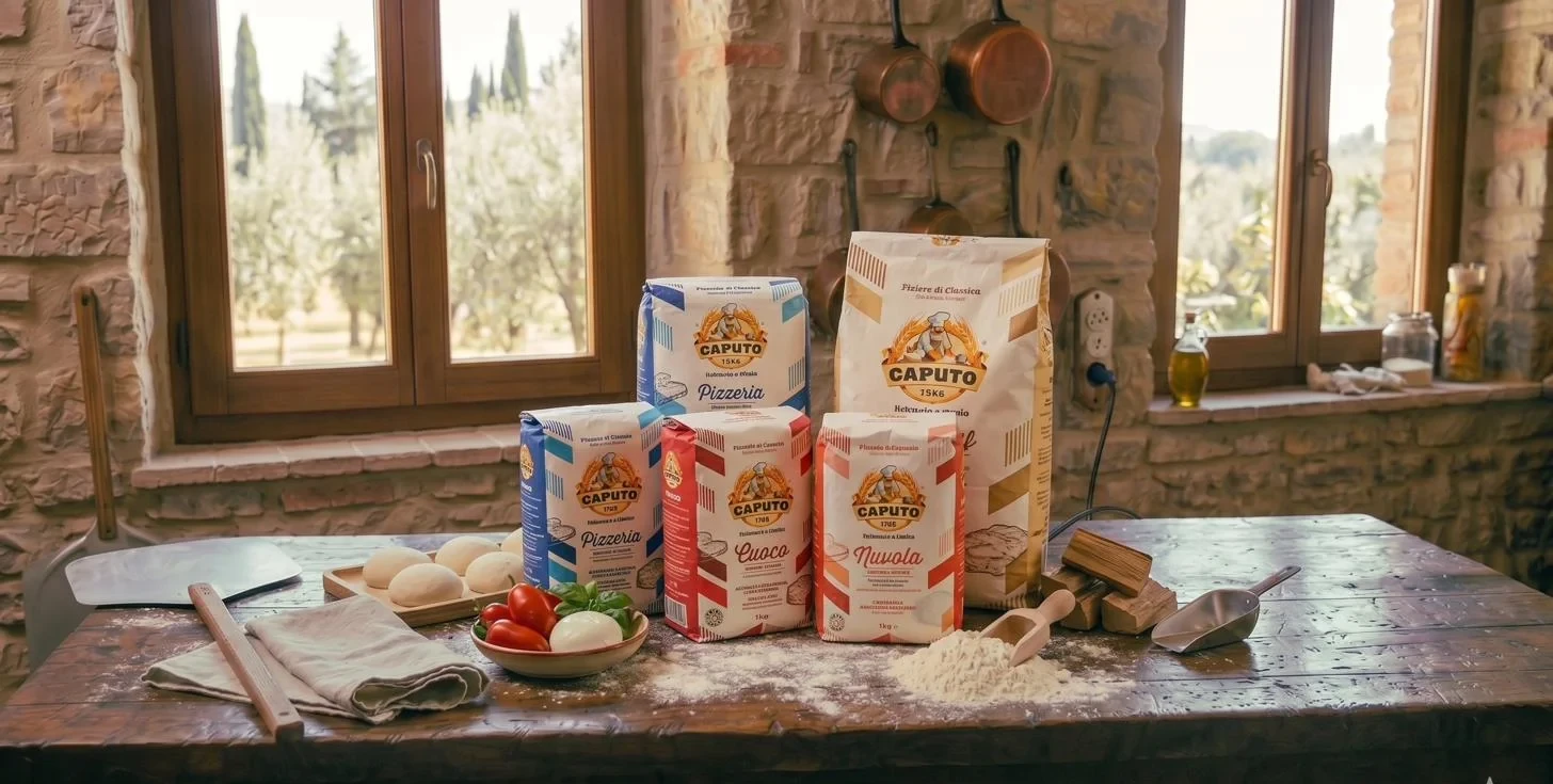 Harinas Caputo para pizza napolitana