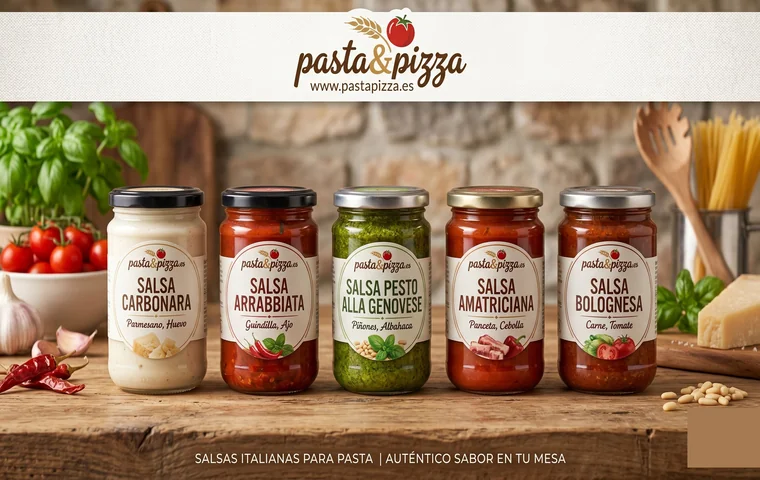 Las 5 mejores salsas italianas para pasta: carbonara, arrabbiata, pesto, amatriciana y bolognesa